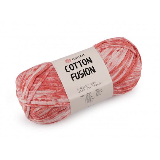 Bavlnená pletacia priadza Cotton Fusion 100 g - 1 ks | Mimib