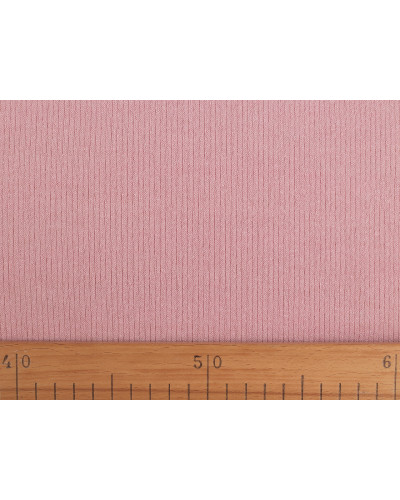 Bavlnený úplet rebrovaný / jemná svetrovina - 1 m | Mimib