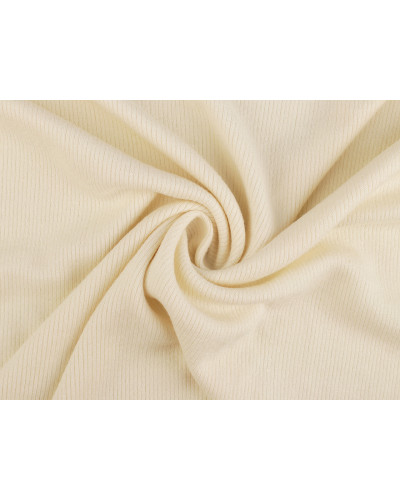 Bavlnený úplet rebrovaný / jemná svetrovina - 1 m | Mimib