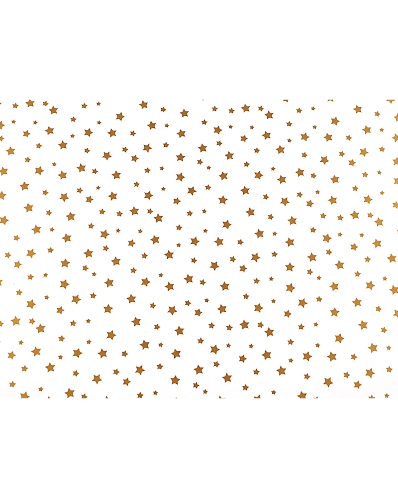 Baliaci papier vianočný sob, vločky, hviezdy 0,7x2 m - 1 ks | Mimib