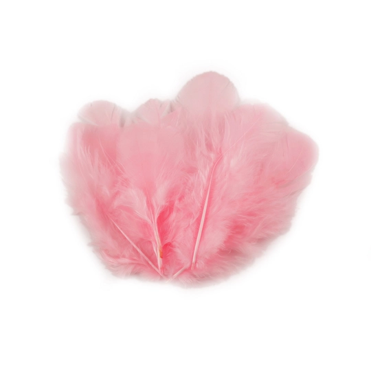 Slepačie perie dĺžka 8-9 cm - 1 sáčok | Mimib