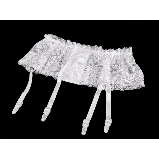 Čipkový podväzkový pás - 1 ks | Mimib