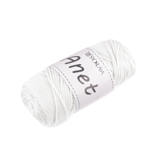 Pletacia a háčkovacia priadza Anet macrame 90 g - 1 ks | Mimib