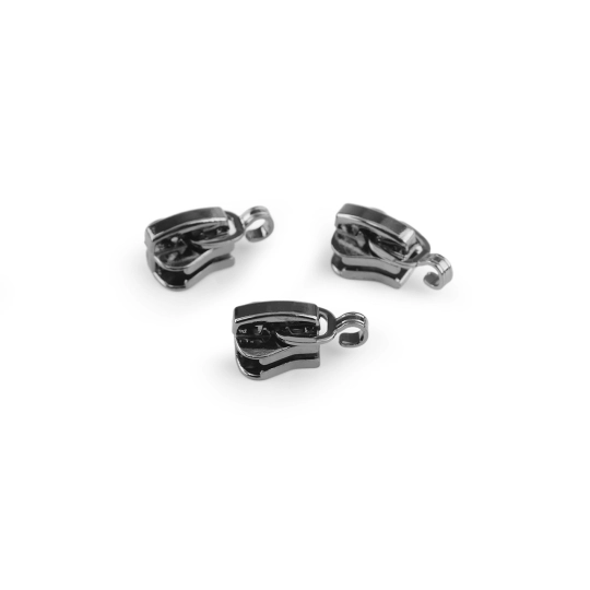 Bežec ku kosteným zipsom No 5 s háčikom na prívesok - 3 ks | Mimib