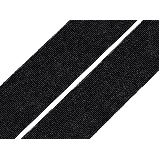 Guma hladká šírka 25 mm tkaná | Mimib