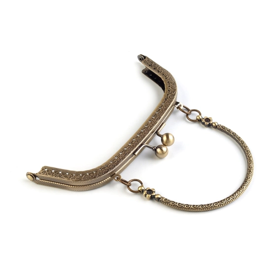 Rámček na výrobu kabelky našívací 16,2x14 cm - 1 ks | Mimib