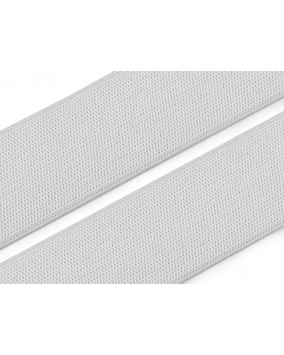 Guma hladká šírka 25mm tkaná čierna | Mimib