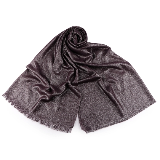 Šatka / šál / pléd s lurexom 80x200 cm - 1 ks | Mimib