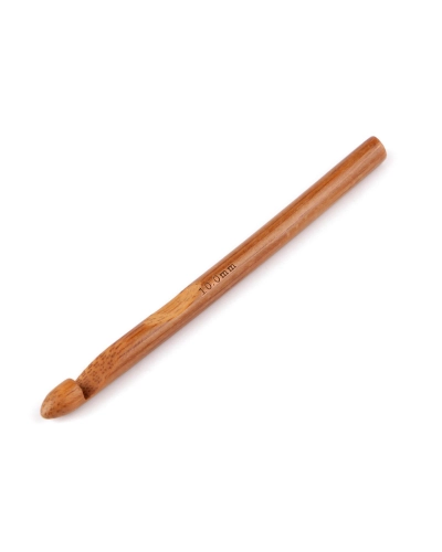 Bambusový háčik na háčkovanie veľ. 6, 7, 8, 10 - 1 ks | Mimib