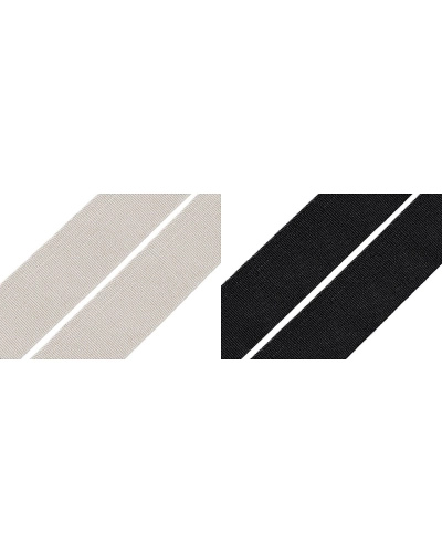 Guma hladká šírka 20mm tkaná farebná ČESKÝ VÝROBOK | Mimib