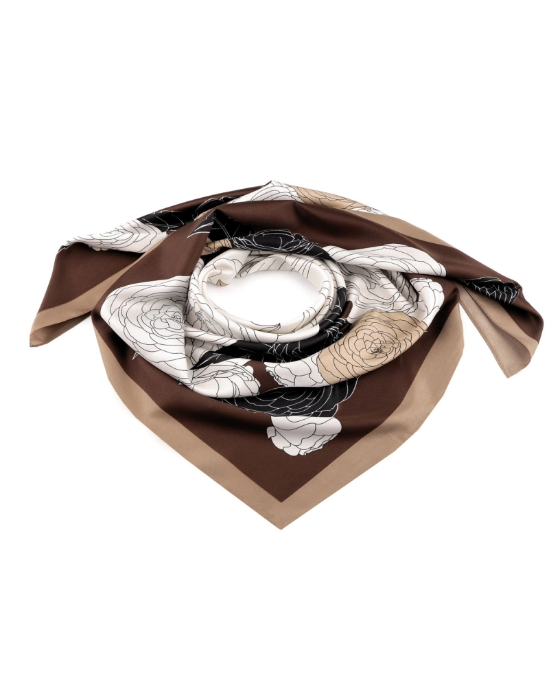 Saténová šatka 90x90 cm - 1 ks | Mimib