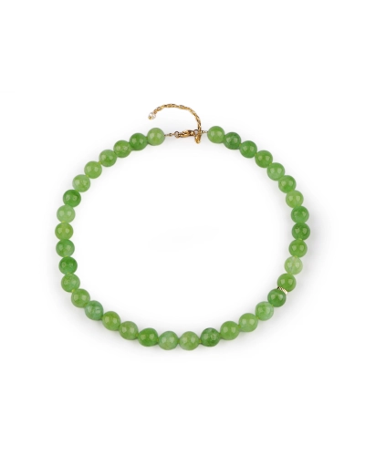 Náhrdelník z minerálov so zapínaním z nerezovej ocele - 1 ks | Mimib