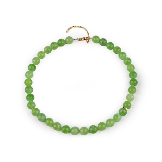 Náhrdelník z minerálov so zapínaním z nerezovej ocele - 1 ks | Mimib