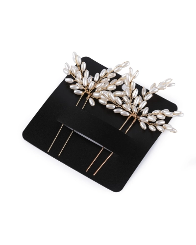 Vlásenka vetvička s perlami - 2 ks | Mimib