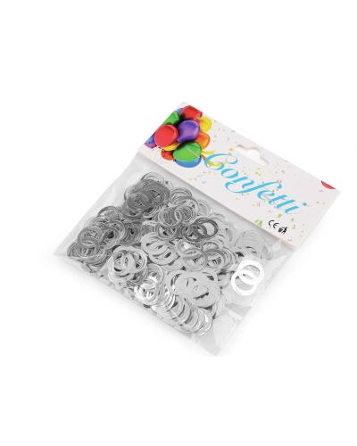 Konfety prstienky - na párty, svadbu, oslavu - 1 sáčok | Mimib