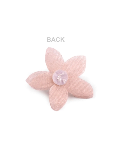 Kvet s korálkami na našitie a nalepenie Ø4 cm - 10 ks | Mimib