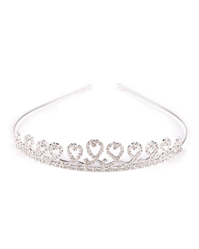 Štrasová čelenka / korunka do vlasov - 1 ks | Mimib