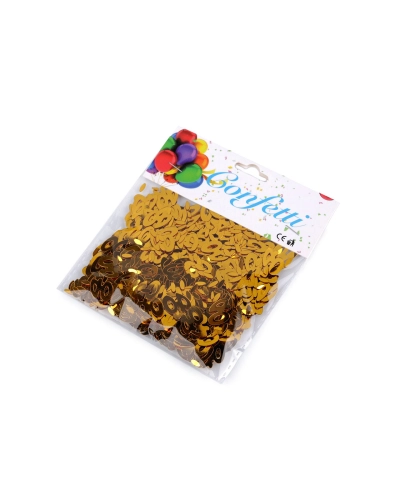 Konfety čísla 30, 40, 50, 60 - na párty, narodeninové oslavy - 1 sáčok | Mimib