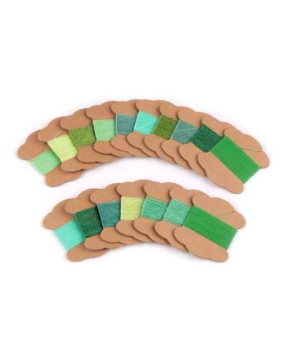 Voskovaná nylonová niť Ø0,3 mm lesklá na ručné pletenie náramkov - 1 kar. | Mimib