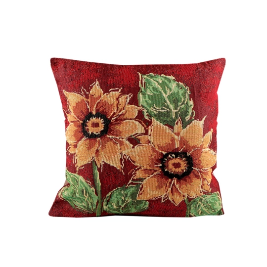 Gobelínová obliečka na vankúš slnečnice 45x45 cm - 1 ks | Mimib