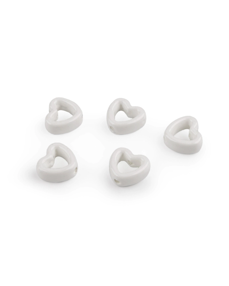 Porcelánové korálky / komponenty na výrobu ozdôb a príveskov - 5 ks | Mimib