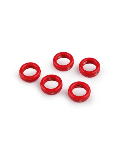 Porcelánové korálky / komponenty na výrobu ozdôb a príveskov - 5 ks | Mimib