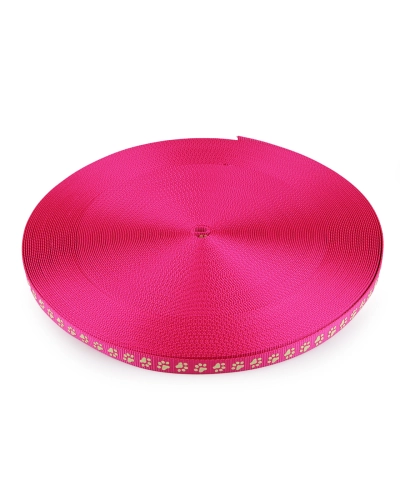 Popruh polypropylénový na vodítko / obojok, svietiaci v tme šírka 15 mm - 1 m | Mimib