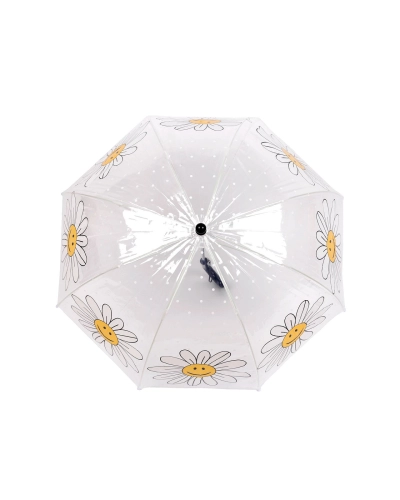 Dievčenský priehľadný dáždnik kvety - 1 ks | Mimib