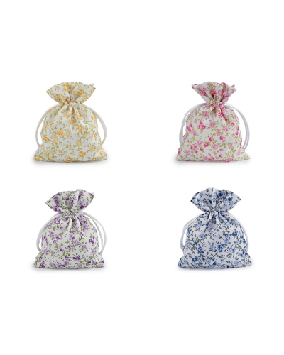 Darčekové vrecúško kvety 10x13 cm - 10 ks | Mimib