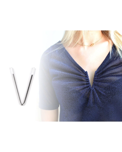 Kostice / kovová výstuž do výstrihu pre bielizeň a odevy 6 cm - 10 ks | Mimib