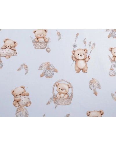 Bavlnená látka / plátno medvedík - 1 m | Mimib