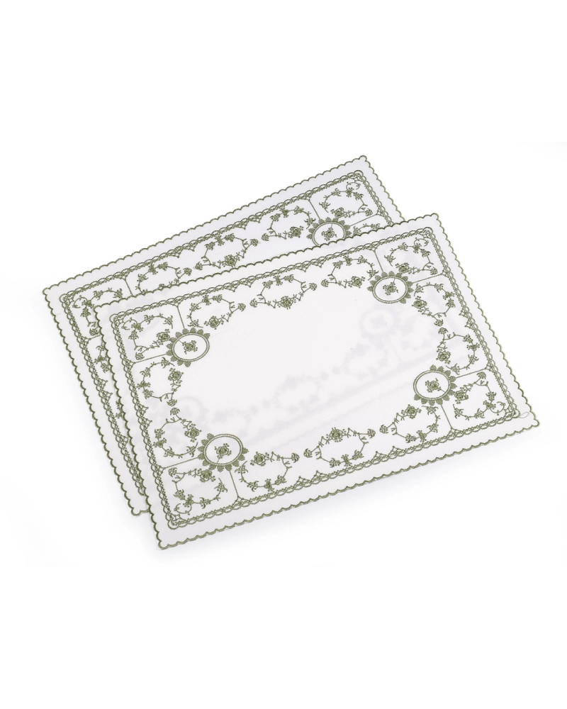 Prestieranie textilné vyšívané 32x45 cm - 2 ks | Mimib