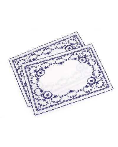 Prestieranie textilné vyšívané 32x45 cm - 2 ks | Mimib