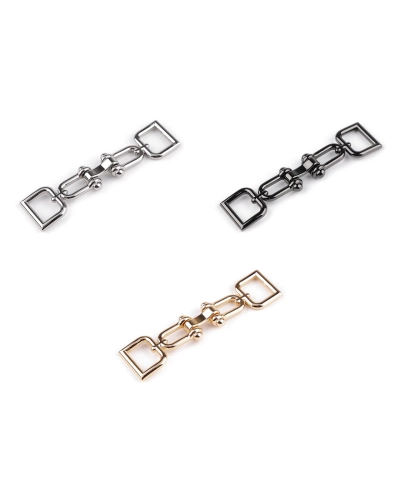 Ozdobné zapínanie šírka prievlaku 15 mm - 1 pár | Mimib