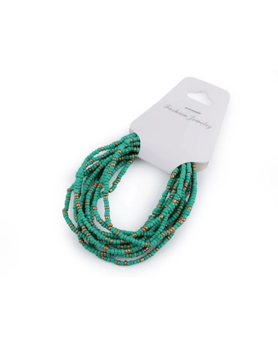 Pružné náramky z rokajlu sada 12 ks - 1 sada | Mimib