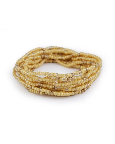 Pružné náramky z rokajlu sada 12 ks - 1 sada | Mimib