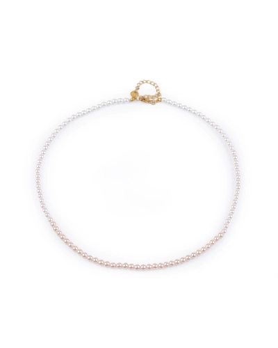 Perlový náhrdelník kombinácia farieb - 1 ks | Mimib