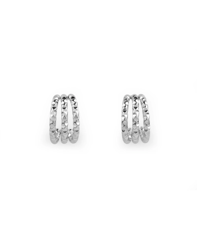 Náušice z nerezovej ocele krúžky - 1 pár | Mimib