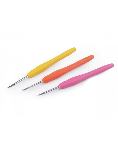 Háčik na háčkovanie so silikónovou rukoväťou veľ. 2-5 | Mimib