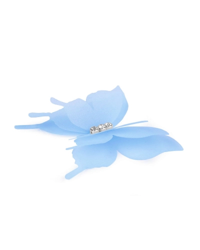 Motýľ s brúsenými kamienkami na našitie a nalepenie, trojvrstvový 3D - 10 ks | Mimib