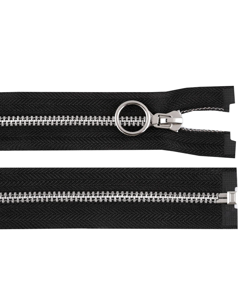 Kovový zips No 5 dĺžka 60 cm s ozdobným jazdcom - 1 ks | Mimib