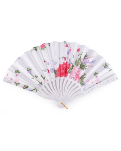 Vejár textilný kvety - 1 ks | Mimib