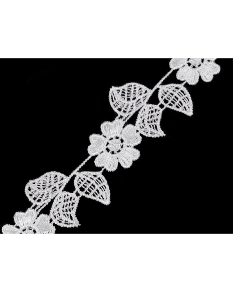 Vzdušná čipka / vsadka šírka 35 mm - 13.5 m | Mimib