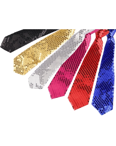 Kravata s flitrami - 1 ks | Mimib