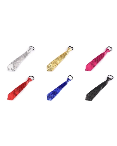 Kravata s flitrami - 1 ks | Mimib