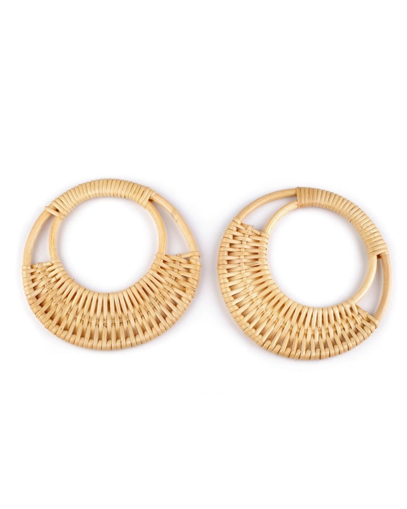 Ratanové uchá na tašky Ø16,5 cm - 2 ks | Mimib