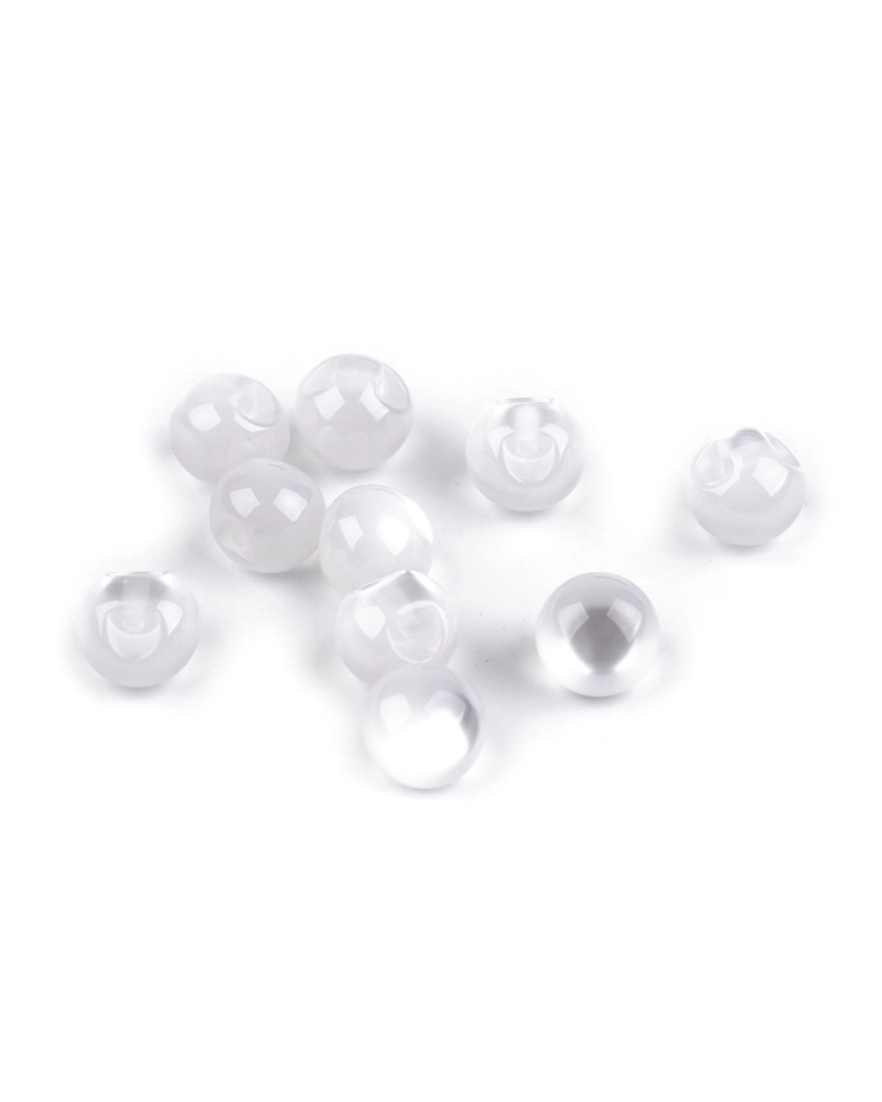 Perla na našitie / gombík mačacie oko Ø10 mm - 10 ks | Mimib
