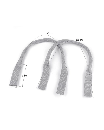 Uchá na tašky polypropylénové - 2 ks | Mimib
