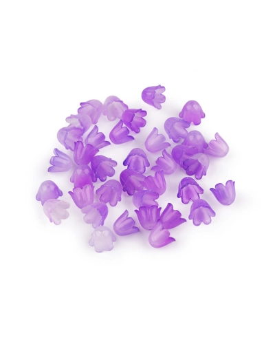 Plastové korálky zvonček / sukienka 9x11 cm - 10 g | Mimib