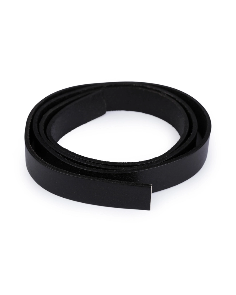 Kožený popruh / ucho na tašky - polotovar šírka 20 mm - 1 ks | Mimib